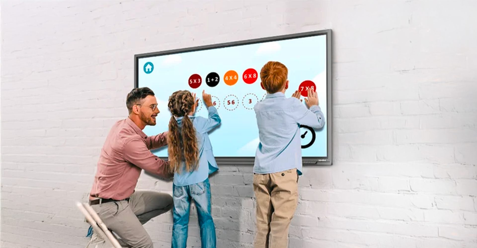 Tableau interactif pour salles de classe intelligentes au Maroc