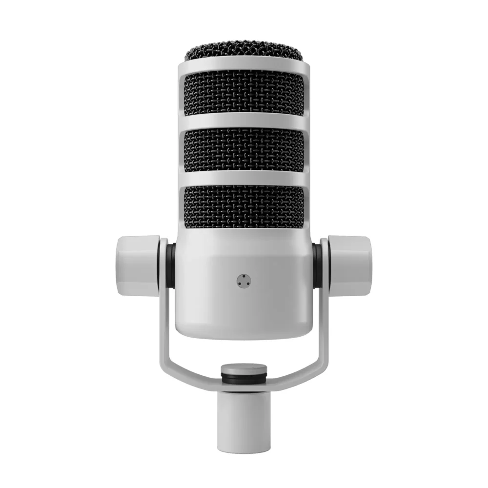 RØDE PodMic au Maroc – micro dynamique pour podcast, RØDE PodMic Blanc au Maroc.